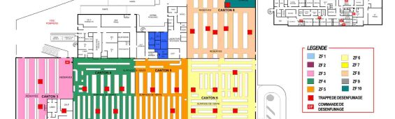 plan de désenfumage sécurité incendie