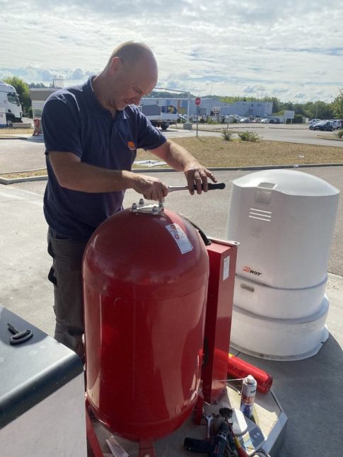 protection incendie station service entreprise apsad