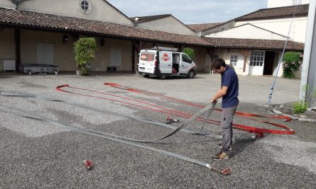 vérification tuyau pompiers